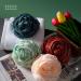 Exfoliating Bath Shower Sponge - Rose Shape Mesh Loofah Balls for Deep Cleansing & Soft Body Scrubbing - Buy Online on SooperMarket.com
