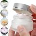 20ml Glass Cream Jar - Empty Cosmetic Container with Screw Cap for Creams Lotions & Travel - Set of 9 Silver - Buy Online on SooperMarket.com