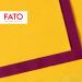 FATO Disposable Paper Napkins for Aperitifs & Cocktails - 100 Pack 24x24 cm 4-Fold Yellow FSC Certified - 100% Pure Cellulose - Buy Online on SooperMarket.com