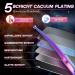 Professional Curved Dog Care Scissors - Safe Round Pointed Pet Fur Scissors for Dogs & Cats | Japanese 440C Stainless Steel | Rainbow Design - Buy Online on SooperMarket.com