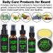 GoldWorld Beard Care Kit | Ultimate Beard Grooming Kit with Wash Oil Serum Balm & Accessories - Perfect Valentine's Day Gifts for Men Dads & Him - Buy Online on SooperMarket.com