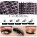 Jsdoin Cluster Lashes 84 Pcs C/D Curl 8-16mm Length DIY Eyelash Extensions - Natural & Mega Styles - Buy Online on SooperMarket.com