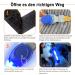 Laroo Safety LED Light Band for Dogs & Cats | Waterproof Easy-Fastening Blue Light for Collars & Dishes | Ideal for Outdoor Sports - Buy Online on SooperMarket.com