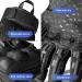TBusingoto Tactical Gloves for Men - Touchscreen Motorcycle & Outdoor Gloves for Airsoft Paintball Hunting Climbing - Black - Buy Online on SooperMarket.com
