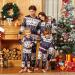 PatPat Family Christmas PJs Matching Sets - Reindeer & Snowflake Patterned Sleepwear for Couples & Kids (8-9 Years) - Royal Blue - Buy Online on SooperMarket.com