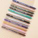 Joyeee 12 Colored Glitter Eyeliner Pencil Set Eye Liner Pen Brown Blue Red White Green Glitter Black Eyeliner Eyeshadow Waterproof Smudgeproof Long Lasting Gel Eyeliner Make Up for Girl Women Gift #042 - Buy Online on SooperMarket.com