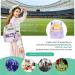 Clear Mini Stadium Approved Transparent Backpack - Heavy Duty 12x12x6 Waterproof Book Bag for Teens, Girls, Women - Ideal for Concerts, Sporting Events, Travel, Work, School - Lavender - Buy Online on SooperMarket.com