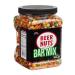 BEER NUTS Bar Mix w/ Wasabi - Original Roasted Peanuts, Asian Wasabi Peas, Hot & Spicy Oriental Sesame Sticks, Pretzel Niblets, Nacho Cheese Sticks & BBQ Insane Grain - 26oz Family Size Resealable Jar Original Bar Mix w/Wasabi 1.6 Pound (Pack of 1)