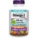 Webber Naturals Glucosamine Chondroitin Double Strength 144 Capsules & Omega-3 900 mg Triple Strength 120 Clear Enteric No Fishy Aftertaste Softgels NUTRITIONAL_SUPPLEMENT + SUPPLEMENT 20-5402 - Buy Online on SooperMarket.com
