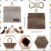 Jostift 2-Piece Dog Training Treats Bag - Portable Hands-Free Dispenser with Carabiner | Ideal for Training & Walks (Brown & Gray) - Buy Online on SooperMarket.com