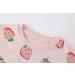 Girls Cotton Sweatshirt - Long Sleeve Casual Jumper for Kids | Toddler Clothes Age 4-5 Years | Strawberry Design - Buy Online on SooperMarket.com