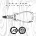 MILLY Heavy Duty Toenail Clippers - Trim Thick or Hard Nails with German Steel Cutter - Professional Podiatrist Nipper - Silver - Buy Online on SooperMarket.com