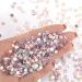 2160pcs Rhinestones for Nails - Crystal LT. Rose AB | SS20 Nail Art - Perfect for DIY Designs - Buy Online on SooperMarket.com
