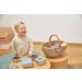 L SSIG Snack Box Set of 3 - Stainless Steel Tiny Farmer Lilac | Eco-Friendly & Durable Lunch Containers - Buy Online on SooperMarket.com