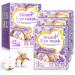 Steam Eye Mask 12 Packs Warming Eye Mask Self Heating Eye Mask Soothing Headache Relief Lavender Sleep Mask for Dry Eyes Fatigue Disposable Moist Hot Compress Eye Patch for Relaxation and Eye Strain