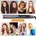 Professional Women's Hair Straighteners Layhou Straightening and Curling 2 in 1 Ceramic Plate Hair Straighteners Adjustable Temperature LCD Display Straightening Styling Tool for Long and Short Hair - Buy Online on SooperMarket.com