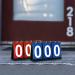 Bluecell Portable Table Top Scoreboards - Set of 2 for Volleyball, Basketball, Table Tennis - Buy Online on SooperMarket.com