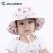 LASSIG Beach Sun Protection Hat for Baby Girls | Adjustable Toddler Kids Hat with Chin Strap | Watermelon 6-12 Months - Buy Online on SooperMarket.com
