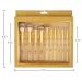 Expressions 10pc Pro Makeup Brush Set with Sparkling Gemstones - Quality Soft Bristle Tools for Professional Makeup - Buy Online on SooperMarket.com
