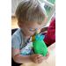 Squeasy Snacker Green - Reusable Silicone Squeezy Pouch 180ml | BPA-Free Self-Filling Snack Pouch for Kids - Buy Internationally! - Buy Online on SooperMarket.com