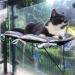 Cat Window Perch Hammock Seat with 4 Suction Cups for 360 Sunbathing and Napping - Indoor Cat Bed - Buy Online on SooperMarket.com