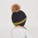 LANGZHEN Toddler Winter Hat with Earflap and Fleece Lining for Boys and Girls 2-4 Years - Black-Pompon - Buy Online on SooperMarket.com