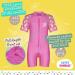 Juicy Bumbles Baby Swimsuit - One Piece Toddler Swimming Costume - Short Sleeve Boys and Girls Swimming Costume (1 Year, Starfish) - Buy Online on SooperMarket.com