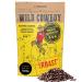 Blank Roast Wild Cowboy Crema - Whole coffee beans - 100% Arabica coffee - gently roasted with hickory wood - acid -low (1000g) entire beans 1 kg (1 Pack)