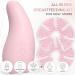Breast Massager for New Moms - Vibrating Lactation Massager with Heat & Therapy Pads for Clogged Duct Relief Mastitis & Engorgement - Essential Breastfeeding Tool in Pink - Buy Online on SooperMarket.com
