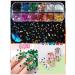 Kalolary 4boxes Holographic Nail Art Glitter Sequins - Valentine's Day Decoration - Buy Online on SooperMarket.com