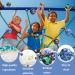 Lynbly Astro Jump Ball - 4 Pack Space Bounce Balls for Kids | High Jump Rubber Balls | Perfect Mini Bouncing Toys for Parties & Outdoor Sports - Buy Online on SooperMarket.com