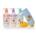 Little Twig Bath Time Bubbles Bubble Bath Plus Washcloth and Tub Toy Gift Set  Unscented/Lavender/Tangerine  2.18 Pound