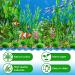 Quozuo 25 Pieces Artificial Aquarium Plants - Easy Green Plastic Decor for Stunning Aquariums - Buy Online on SooperMarket.com