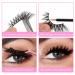 Lash Extension Kit - 10pcs Fluffy Wispy Fox Cat Eye & Volume Curly Strip Lashes for Natural Makeup & Cosplay | Lightweight Black Eyelashes - Buy Online on SooperMarket.com