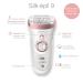 Braun Silk-pil 9-985 Epilator for Women | Facial Hair Removal Shaver - Cordless & Rechargeable | Wet & Dry | Includes Facial Cleansing Brush - Buy Online on SooperMarket.com