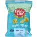 Enjoy Life Sea Salt Lentil Chips Dairy Free Chips Soy Free Nut Free Non GMO Vegan Gluten Free 0.8 oz each (12 Bags) White Salted 0.8 Ounce (Pack of 12)