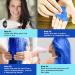 Temporary Hair Color Wax - Instant Hairstyle Cream 4.23 oz | Blue Hair Pomade for Cosplay & Parties | Easy Clean Formula - Buy Online on SooperMarket.com