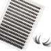 Bransfy False Eyelashes Clusters 280pcs DIY Eyelash Extension D Curl Long Individual Lashes Mixed Faux Mink Lash Clusters Extensions(40D-0.07D 9-16mm) 9-16mm Mix 40D