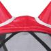 Harrison Howard CareMaster Pro Luminous Fine Mesh UV-Proof Fly Mask - Ruby (Small Pony) - Buy Online on SooperMarket.com