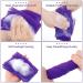 African Exfoliating Bath Sponge Set - Tight Weave Body Scrubber for Smooth Skin - 2 Pack (Purple) - Buy Online on SooperMarket.com