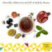 Herbal Tea Gift Set Hamper | 60 Individually Wrapped Bags | 6 Flavours inc. Rosehip & Hibiscus, Peppermint, Green Tea | Tea Lover's Gift - Buy Online on SooperMarket.com