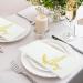 LEKOCH 100 PCS Disposable Letter Napkins | Premium Airlaid White Wedding Napkins (43x30) - Stylish & High-Quality Event Essentials - Buy Online on SooperMarket.com