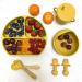 O'doe Baby Weaning Set (14 Pcs) | Silicone Suction Plate and Bowl | Self-Feeding Utensils, Spoons, Bibs | Toddler Food Plate Kit | Blue - Buy Online on SooperMarket.com