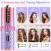 Shop Cordless Automatic Curling Iron - 6 Temps & Timers Rechargeable Scald-Free | International Shipping Available - Buy Online on SooperMarket.com