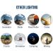 Marine Mate Waterproof LED Boat Lights - 72W Deck/Dock Marine Lights, 4000LMS, 120 Flood Light, 6.3inch, 12/24V LED Light Bar - 2 Pack | Long-lasting 50,000 Hours - Buy Online on SooperMarket.com