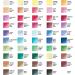 GenCrafts Watercolor Paint Set - 50 Premium Vibrant Colors - Non-Toxic Pigment Paints - 12 ml (0.406 oz) - Ideal for Paper, Canvas, and Crafts - Buy Online on SooperMarket.com