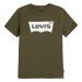 Levi'S Kids Lvb S/S Batwing Tee Baby Boys 6 Months Dark Olive