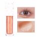 Geeneiya Korean Makeup Glitter Eyeshadow Liquid Eye Shadow Gold Bling Eyeliner  Pigmented  Long Lasting  Quick Drying  Loose Glitter Glue for Crystals Eye Makeup (Romantic Champagne 02)