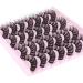 Wiwoseo 20MM Russian Strip Lashes - D Curly Natural Faux Mink Eyelashes (14 Pairs) - Buy Online on SooperMarket.com