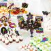 32-Piece Roller Skate Cake Topper Set - 90s Style | Birthday Party Decorations for Adults | DIY Cupcake Toppers by Totally Party Supplies - Buy Online on SooperMarket.com